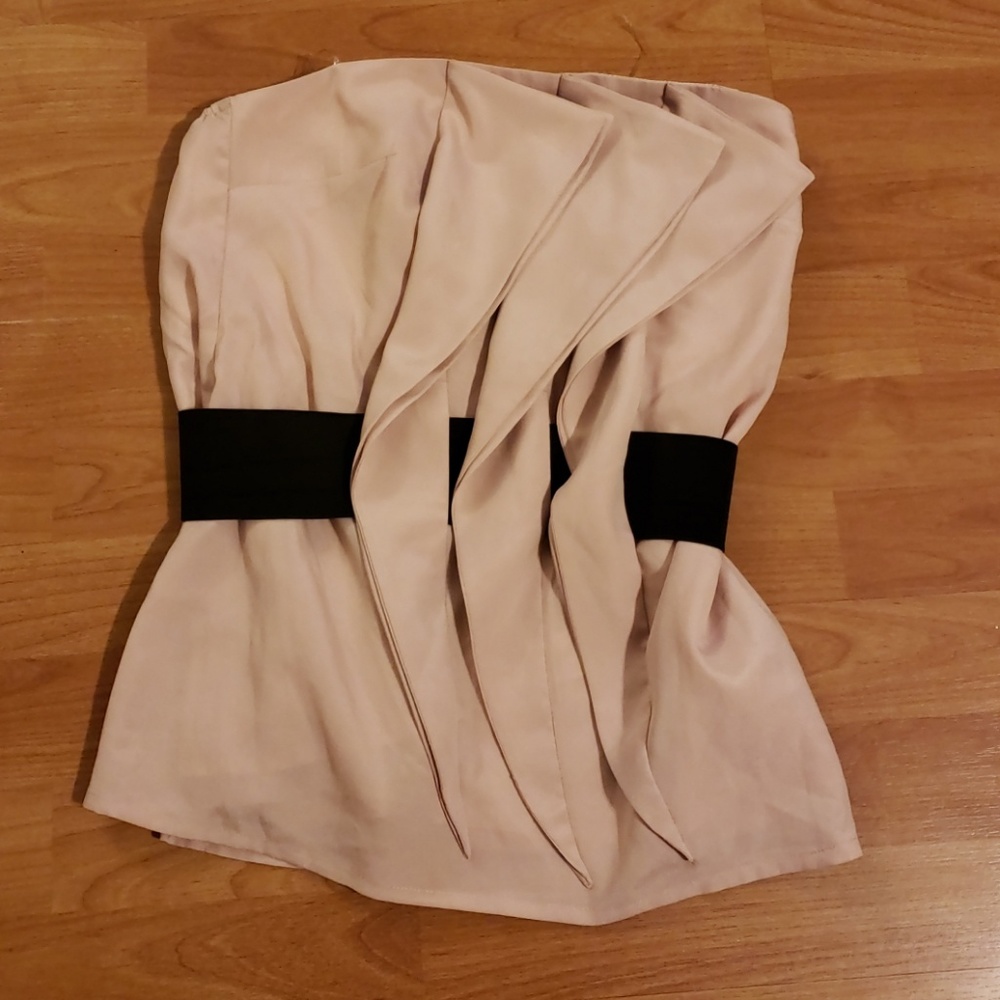 Pink tube top great for gno or clubbing